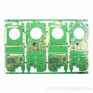 6-layer HDI PCBs with blind and buried holes, surface ENIG and impedance control for mobile phone